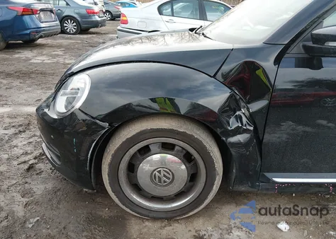 2013 Volkswagen Beetle 2.5L из США, поврежденный, VIN 3VWJP7AT9DM621948